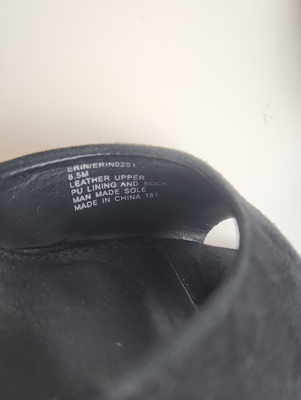 Steve Madden Erin Signal Black Suede Opem Toe Slip On Mules Heels 8.5 Like New - Picture 5 of 6